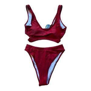 Blooming Jelly Red 2-Piece NWT Swimwear